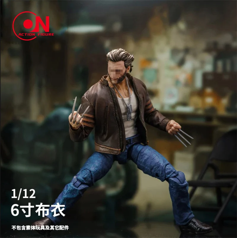 1/12 مقياس الذكور الجندي سترة جلدية الملابس نموذج يناسب 6 ''رومانكي النمل Notaman الذكور الجندي عمل الشكل الجسم #6