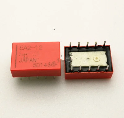 50pcs/lot EA2-12 EA2-12NU 10PIN 1A  Can replace TQ2-12V G6H-2-12V