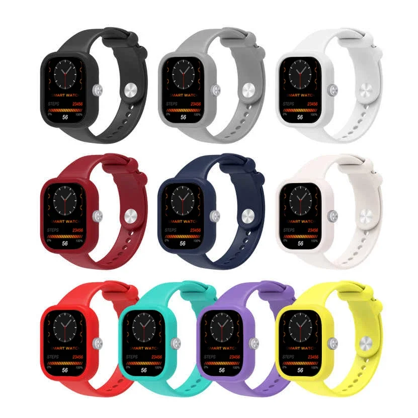 حافظة لساعة Redmi Watch 4 5 غطاء حماية من السيليكون الناعم المجوف ملحقات حماية الساعة