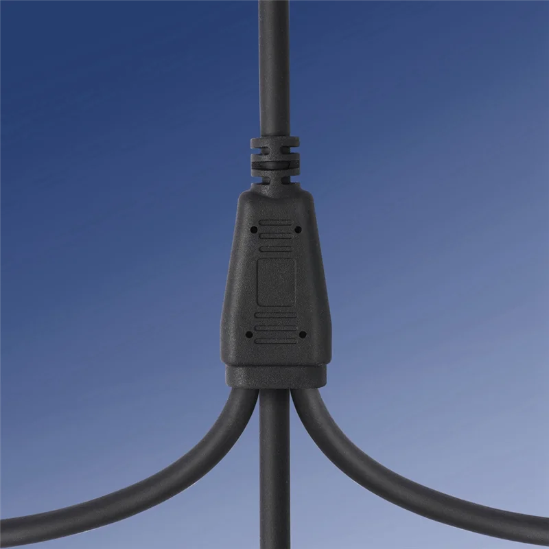 New-XLR Male To 3 Female Y Splitter Cable 3Pin, XLR Splitter 1 Male To 3 Female Audio Cable For Mixer Microphone