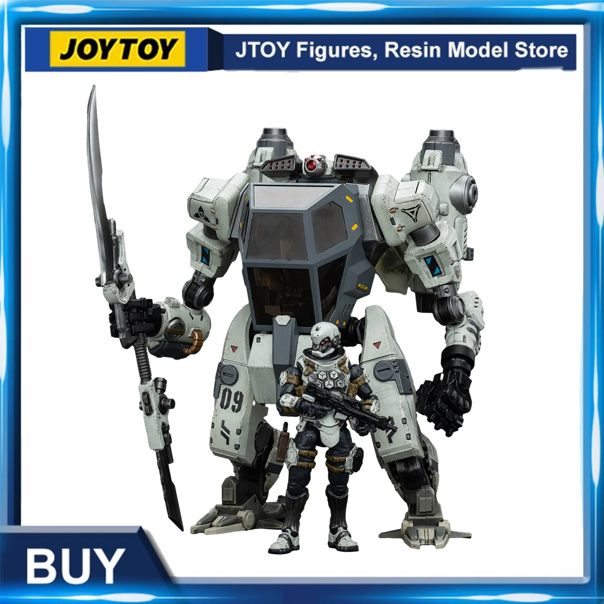 [IN STOCK] JOYTOY 1/18 Action Figure North 09 Strike Attack Mecha Collection Model Toys Gift