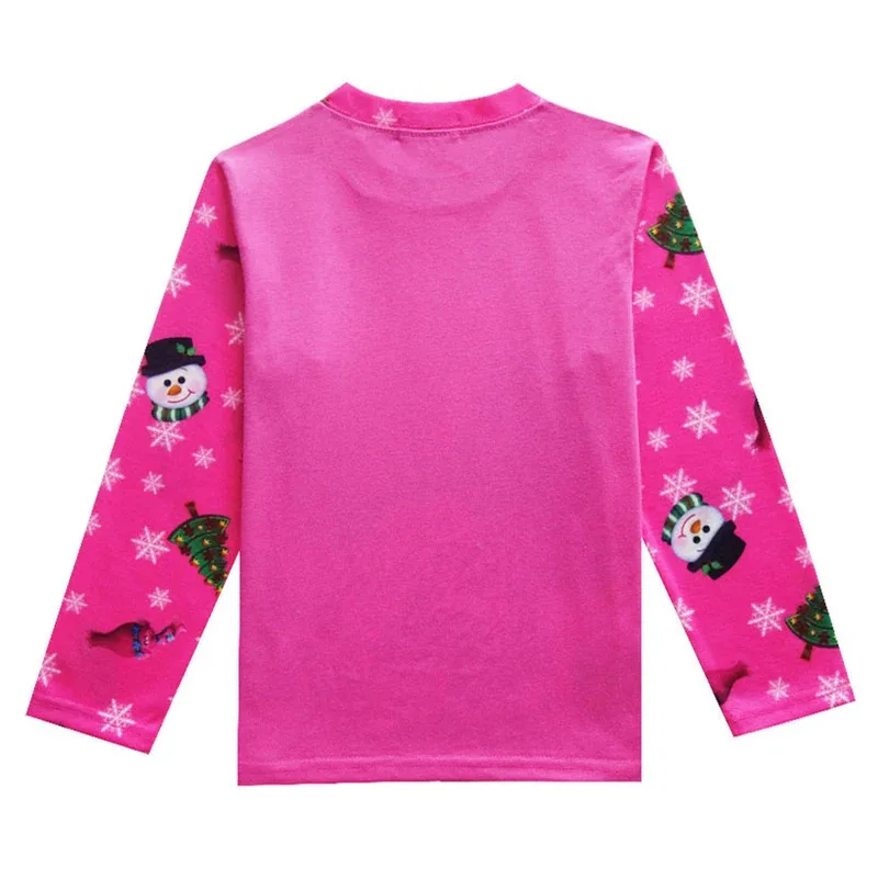 Костюмы для тролей, пижамы для девочек, костюмы на Рождество и Хэллоуин для детей, костюм с круглым воротником, платья, маскарадный карнавал, Рождественский топ, брюки