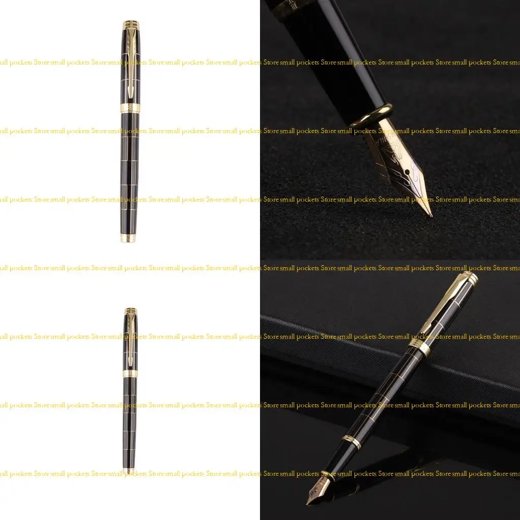 

R1WD Luxury Men's Fountain Pen 0.5mm Nib Business Writing Signing Pens Office Stationery Supplies