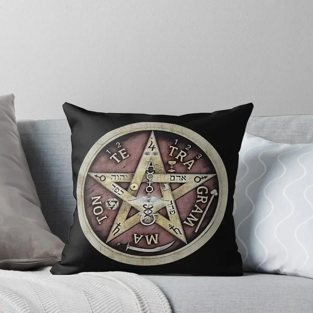 

Tetragrammaton Throw Pillow Decorative pillowcase christmas ornaments 2025 christmas cushions covers pillow