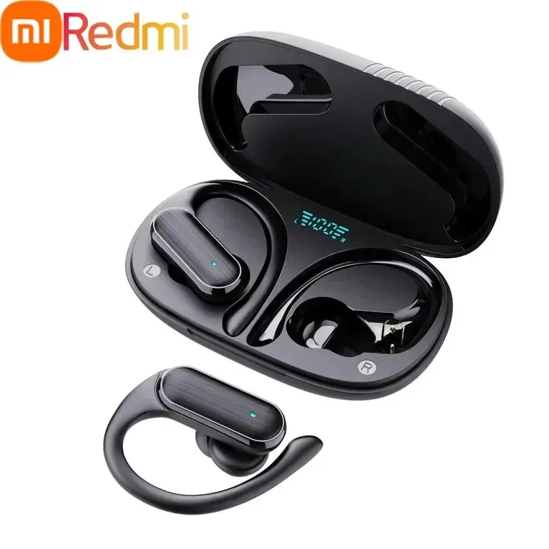 Xiaomi Redmi A520 Earphones TWS Wireless Bluetooth Auricles Headphones EarHooks Game Waterproof Sports Touch Control Earbuds