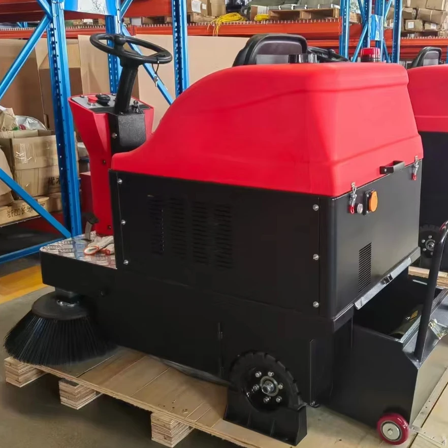 

S1250 Пользовательское промышленное оборудование для чистки отелей Дорожный парк Торговый центр Подметальная машина для чистки мусора