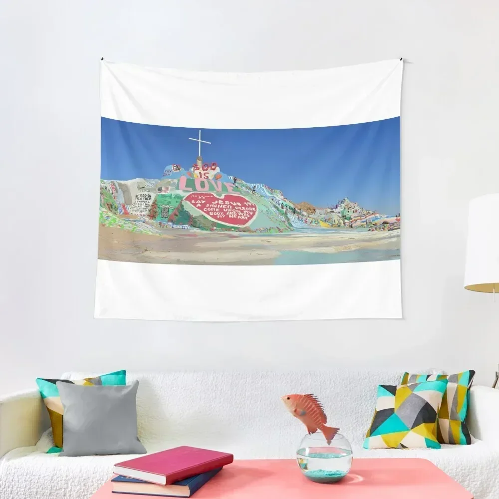 Salvation Mountain Tapestry Decorations For Your Bedroom Wallpaper Bedroom Tapestry