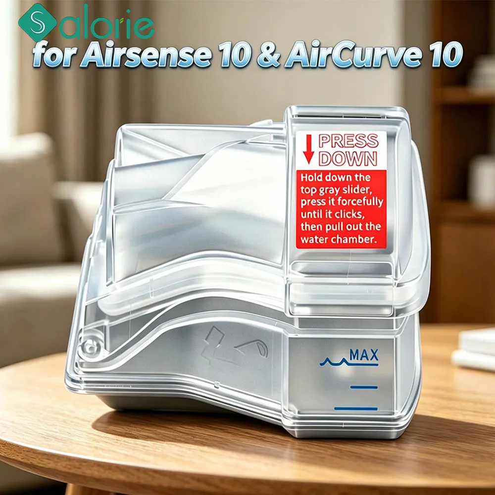 s10、airsense-10、aircurve-10用ウォーターチャンバー、交換用cpap加湿器タンクシリコンガスケット漏れ防止交換部品