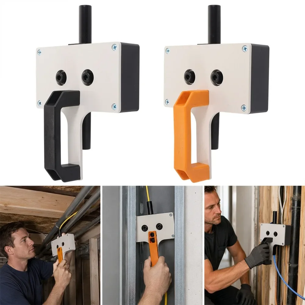 Multi-functional Heavy Duty Wire Puller Handheld Smooth Cable Feeder Fish Tape Cable Pulling Tool Wall Underground Data Center