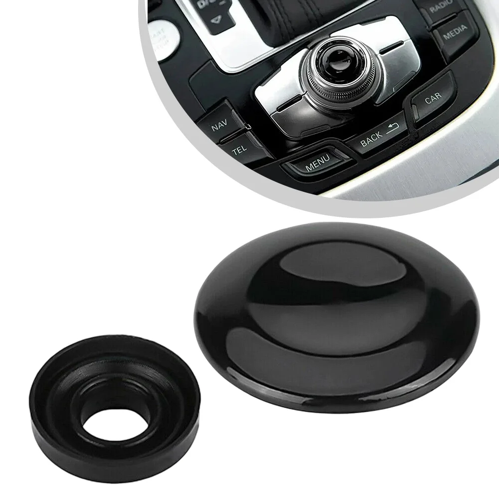 

Car MMI Knob Joystick Button Cover Repair Kit Compatible with For A4 A5 For A6 Q5 S6 8K0998068A Plastic Design