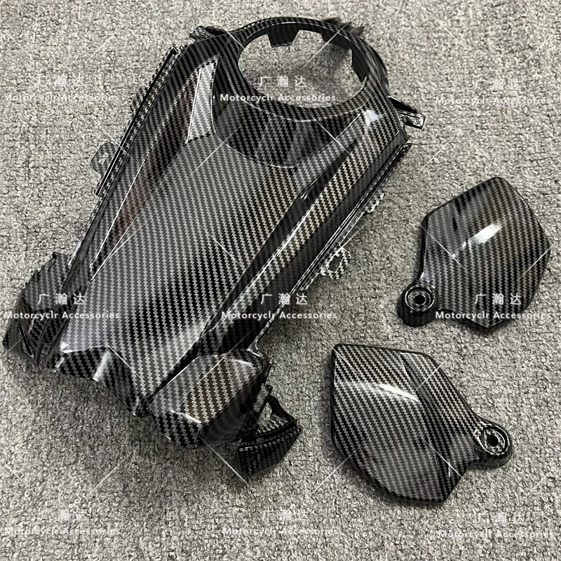 Fit For Honda CBR1000RR 2017-2019 Carbon Fiber Paint Tank Top Cover Side Frame Fairing Trim