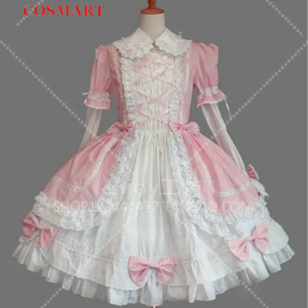 

Lolita Doll Collar Puffy Sleeves Skirt I Send Ribbon Multi Color Optional Send Skirt Support Cosplay Costume Cos Game Anime