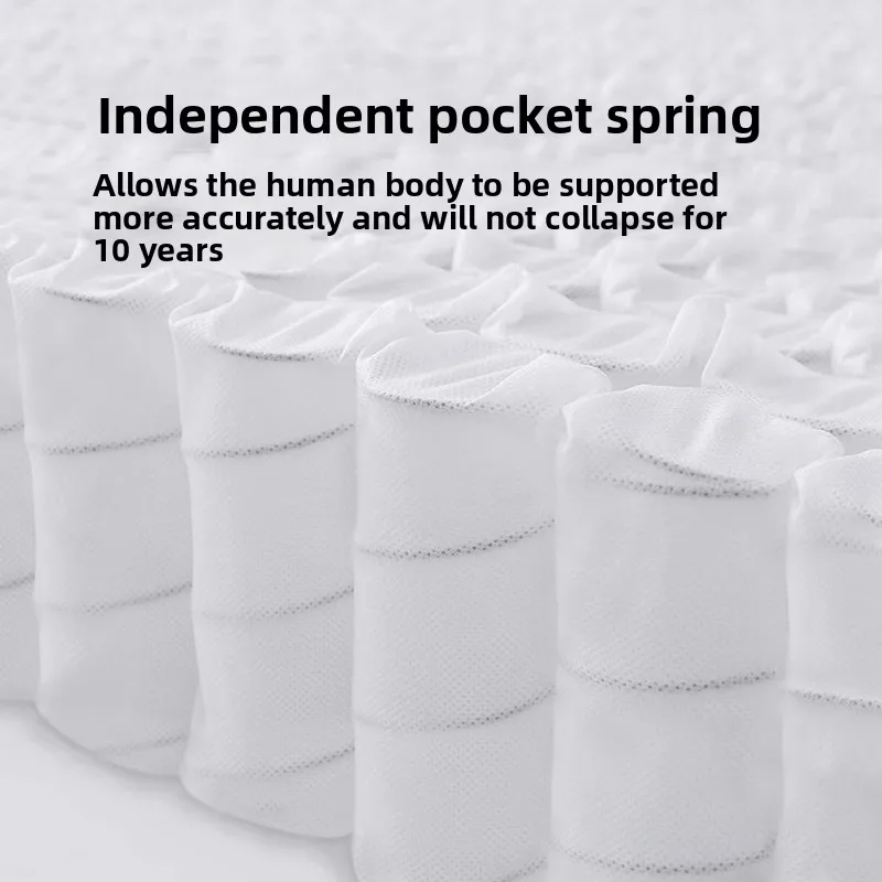 LMM Compression Roll Bag Box Mattress Independent Spring Latex Simmons Home