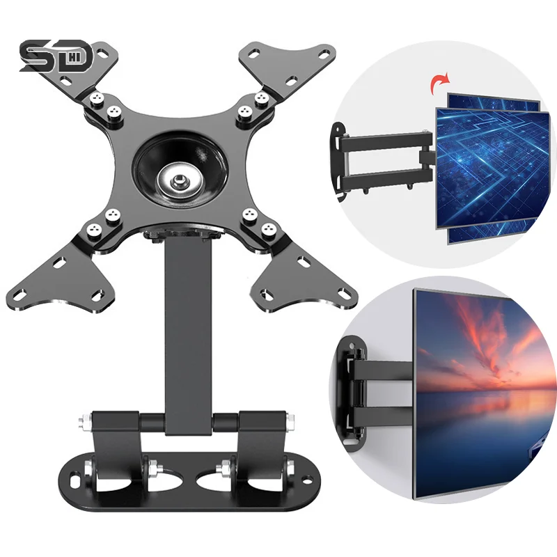 Universal Adjustable TV Wall Mount Bracket Universal Rotated Holder TV Mounts For 14Inch -32Inch LCD LED Monitor Flat Panel