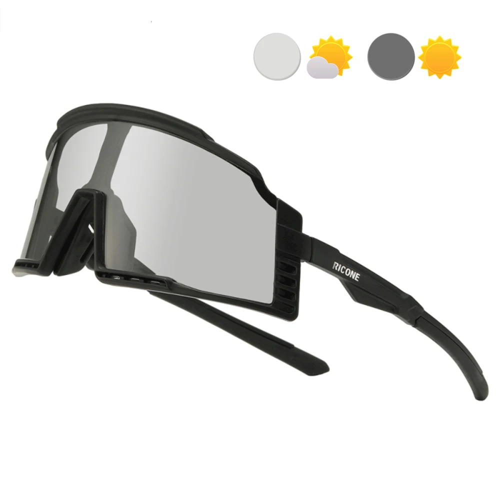 Photochromic and Polarized Cycling Sunglasses Outdoor for Men Women Sports Eyewear Bicycle Hiking Glasses Fishing Goggles UV400