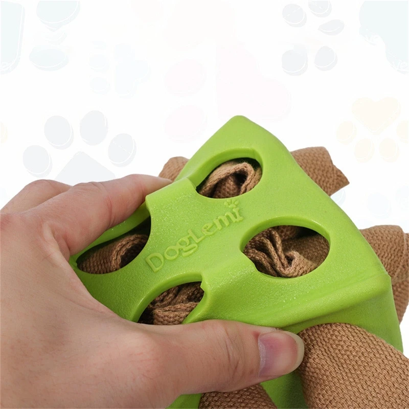 D0AD Sniffing Cube Toy for Dog, Slow Feeding, Small Dog Nose Work Training, Pet Sniffing Cube, Slow Eating