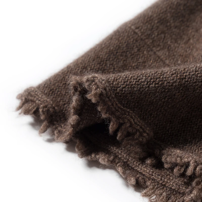 قبعة صياد الكشمير 100% عالية الجودة، قبعة حوض شتوية سميكة ودافئة، مناسبة لكل من الرجال والنساء، قبعة ناعمة محبوكة، كورية #3