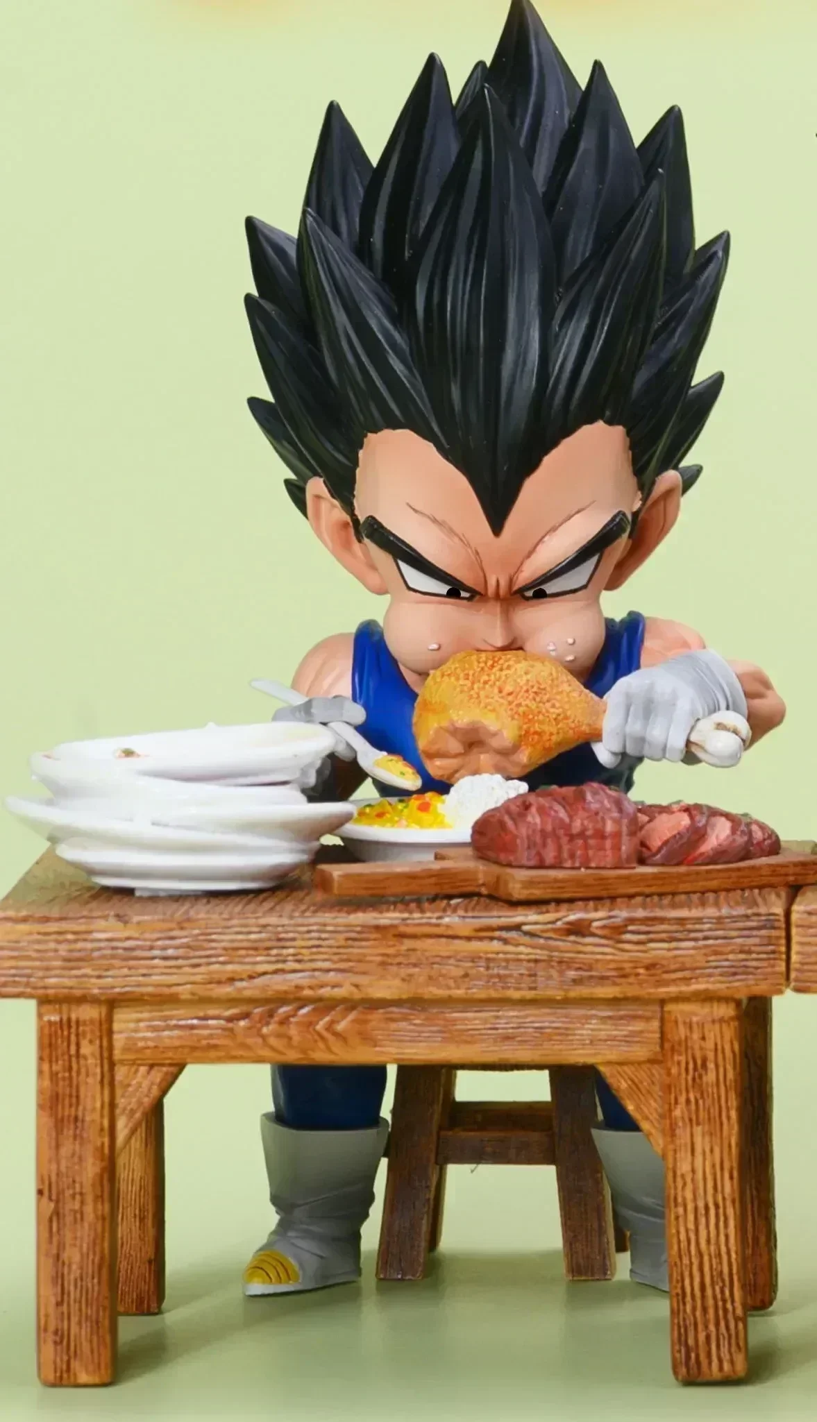 Drak bál goku jíst potravina anime cifra gohan Android 18 vegeta lodni miska z dobrý rýže figurka pvc bh sbírání dekorace modelka hračka dar