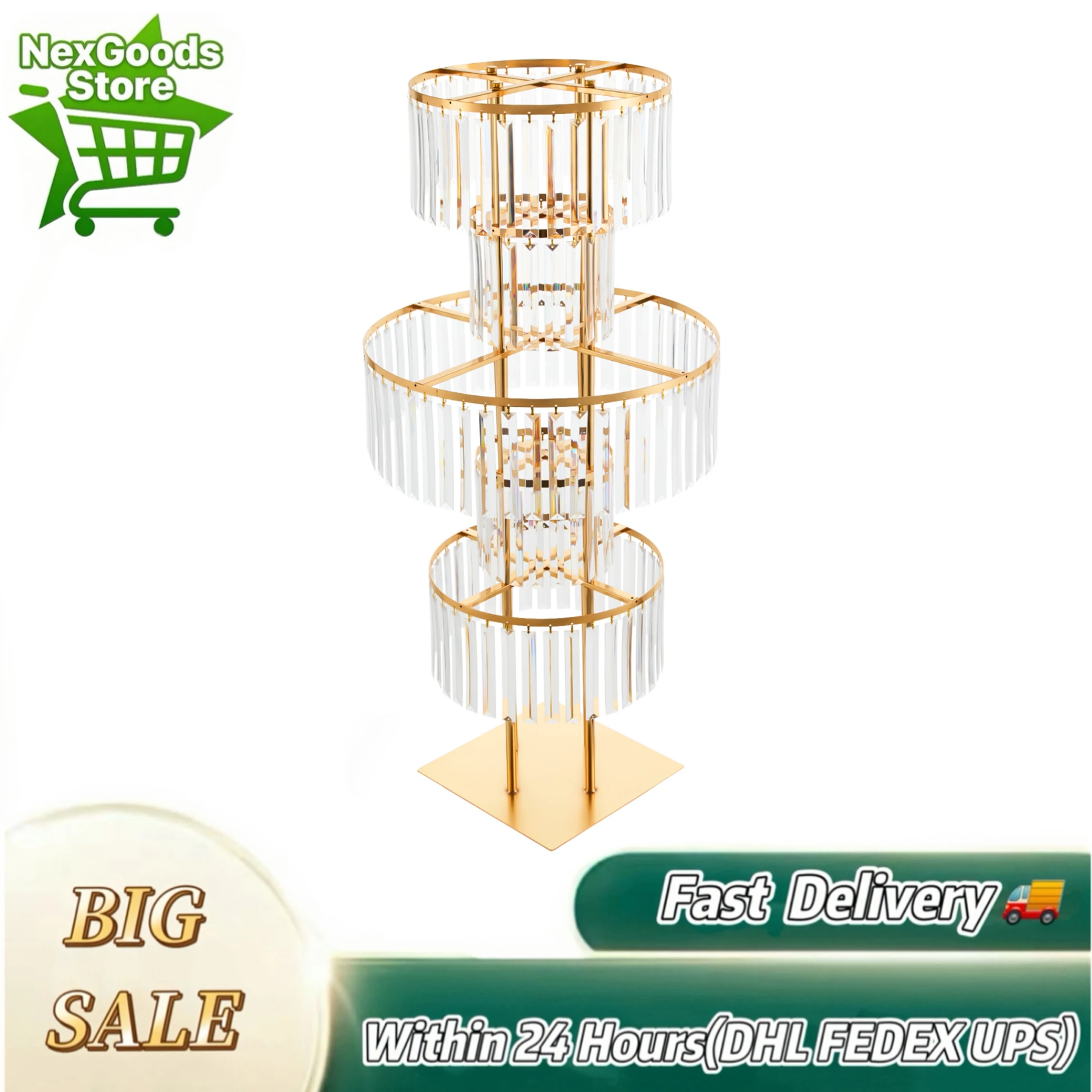 

Подставка для цветов на свадьбу, подставка для цветочных композиций, 11.81*11.81 дюйма, простая в сборке
