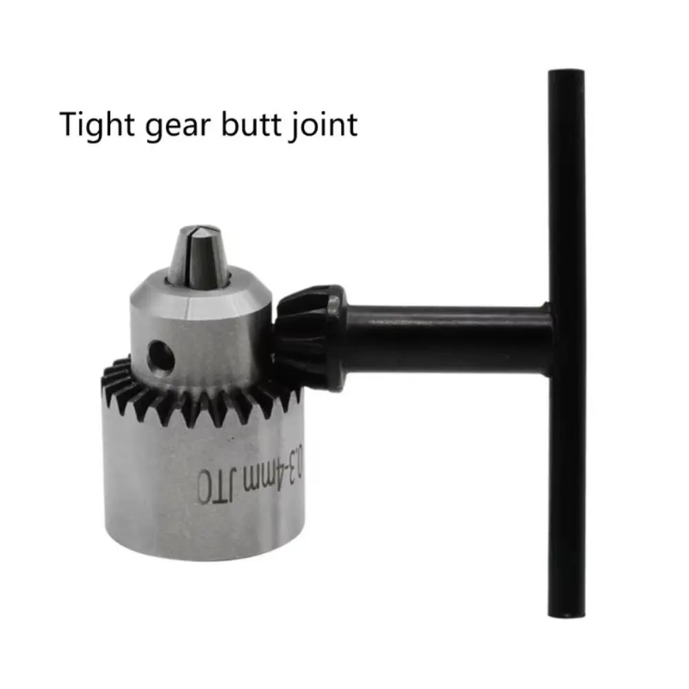

Mini 0.3-4mm Drill Chuck Wrench T/L Spanner Collet Fixture Taper Mounted Hand Drill Ratchet Socket Spanner Electric Motor