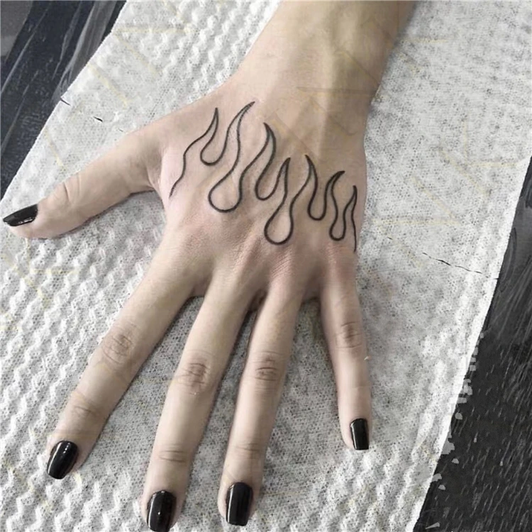 Sexy Women Temporary Tattoo Sticker Fake Tattoo & Body Art Henna Tatoo Stickers Tattoo Waterproof  Tattoo Men Kids