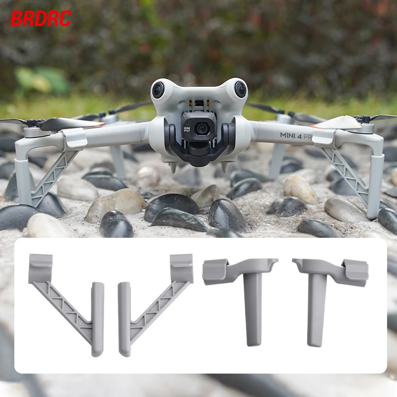 Landing Gear for DJI Mini 4 Pro Extension Support Legs Stand Prevent PTZ Camera Hit for DJI Mini 4 Pro Drone Accessories