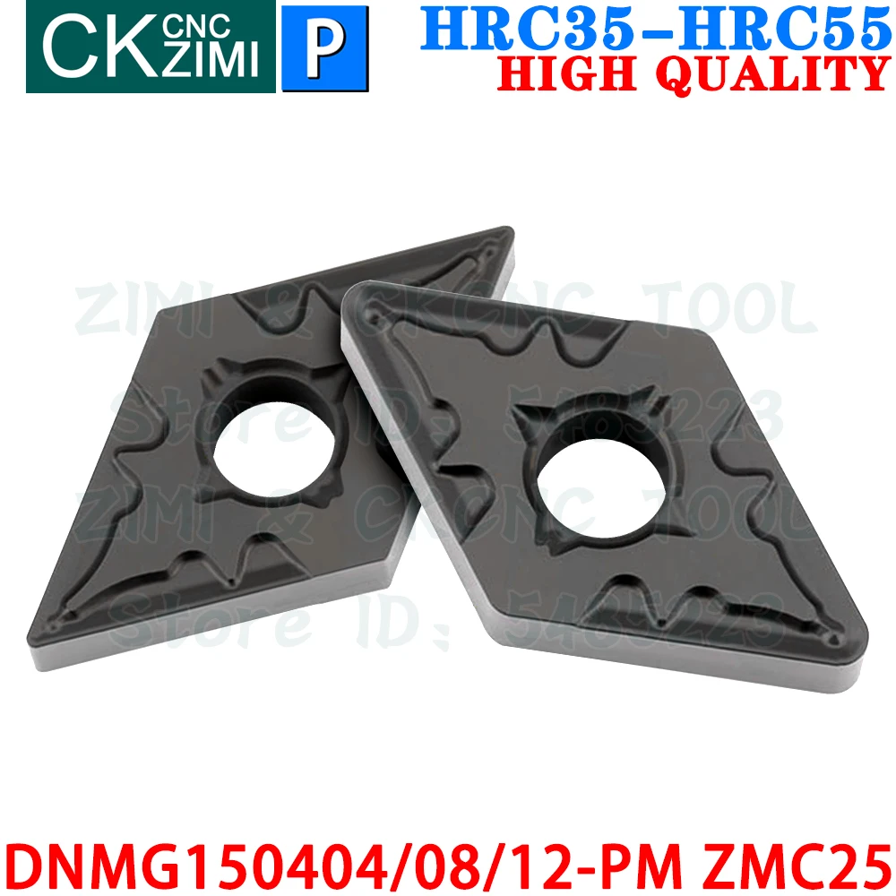 DNMG150404-PM DNMG150408-PM DNMG150412-PM ZMC25 เม็ดมีดคาร์ไบด์ เครื่องมือเม็ดมีดกลึงภายนอก DNMG 1504 DNMG1504 DNMG431 DNMG432 DNMG433 PM ซีเอ็นซี เครื่องกลึงโลหะ เครื่องมือตัดกลึง สำหรับเหล็ก