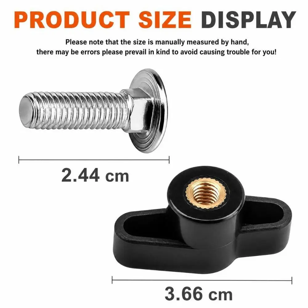20pcs 301124004 Depth Adjustment Knob HM-661067002 Adjustable Circular Saw Depth Knob M6 X 22 for Ryobi