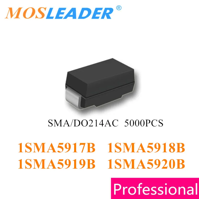 

Mosleader 5000PCS SMA 1SMA5917 1SMA5918 1SMA5919 1SMA5920 DO214AC 1SMA5917BT3G 1SMA5918BT3G 1SMA5919BT3G 1SMA5920BT3G Chinese