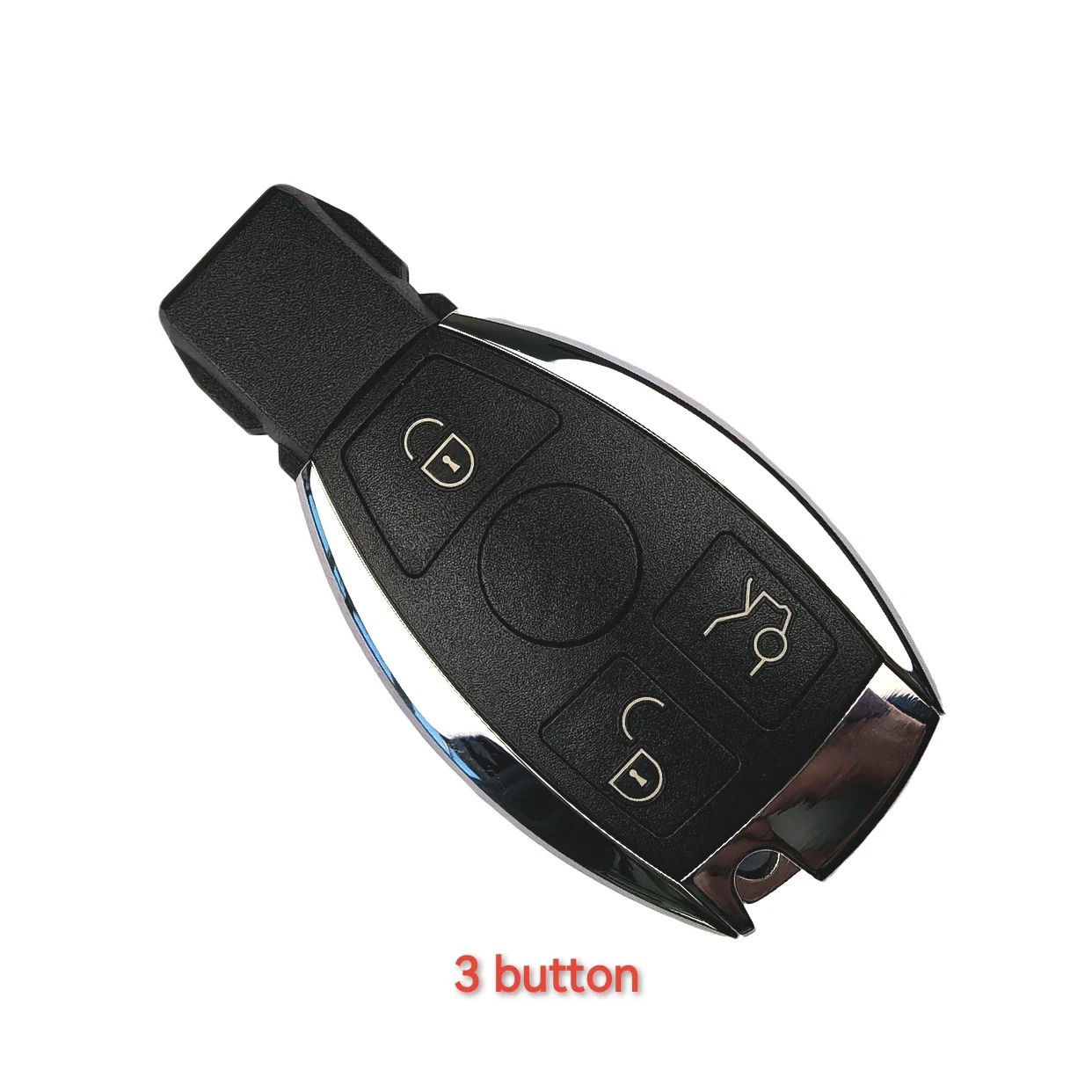 Jingxin – clé NEC de Style BGA, 3/4 boutons, télécommande de voiture intelligente, 315/433MHz, pour MB Mercedes BENZ C E S 2, prend en charge le Fob NEC BGA d'origine