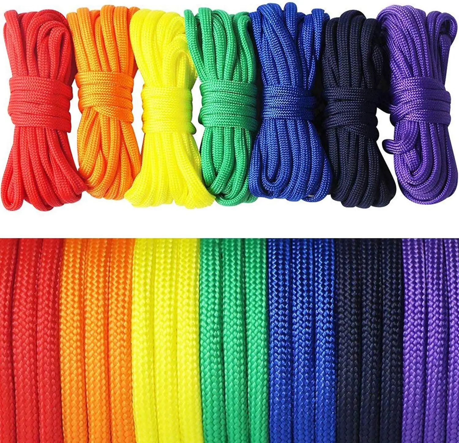 4mm 7 stand Cores Paracord Cord for Survival Parachute Cord Lanyard Camping Climbing Camping Rope Hiking Clothesline 5 16 31 M