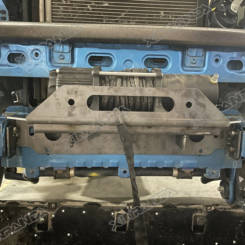 짐니 윈치 플레이트 지지 브래킷 (스즈키 짐니 JB74 - Winch Bumper Mount Plate 리뷰 및 가격