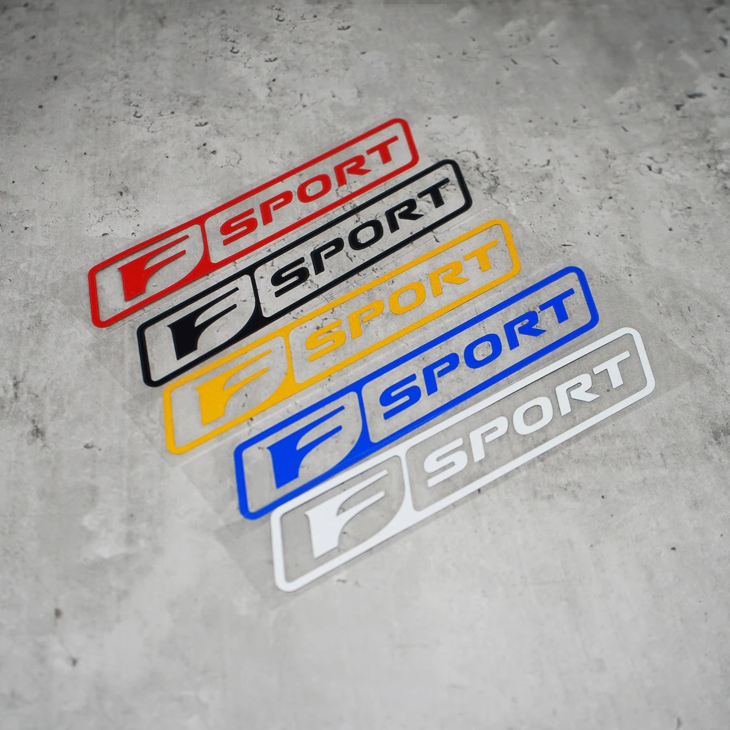 Car Vinyl Sticker for F SPORT Sponsor Modified Decal Auto Body Window Decoration Graphic