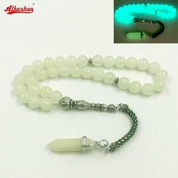 Tasbih Luminous stone Muslim misbaha islamic product 33 prayer beads saudi arabia fashion jewelry arabic bracelet turky eid gift