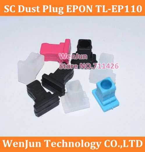 High Quality SC dust plug Telecom Unicom Mobile Fiber Cat EPON interface TL-EP110 Optical port dust cover plug