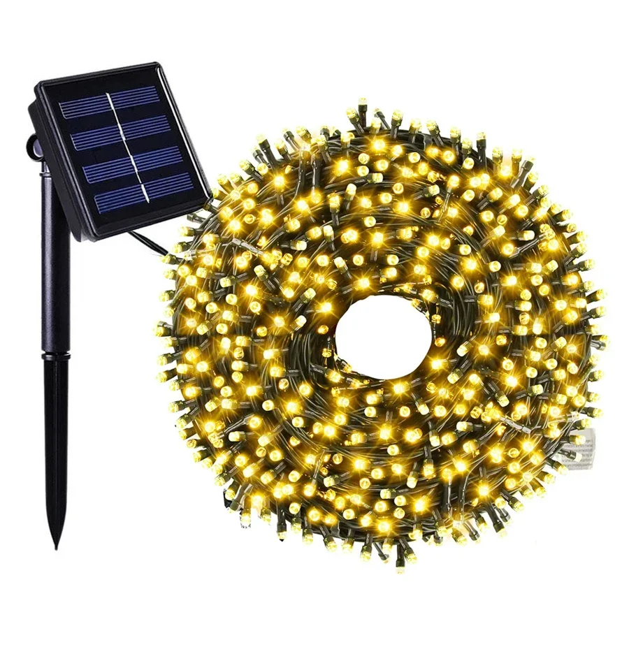 

10M 50M 100M Solar String Light For Outside Oudoor Christmas Party Fairy Light Waterproof Solar Patio Garden Tree Garland Light