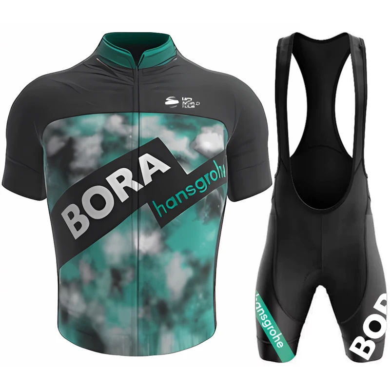 Cycling Uniform Men's Shorts Jersey Set UCI BORA ALPECIN Bike Clothing Suit Outfit Mtb Sportswear Man Clothes Shirt Pants Gel