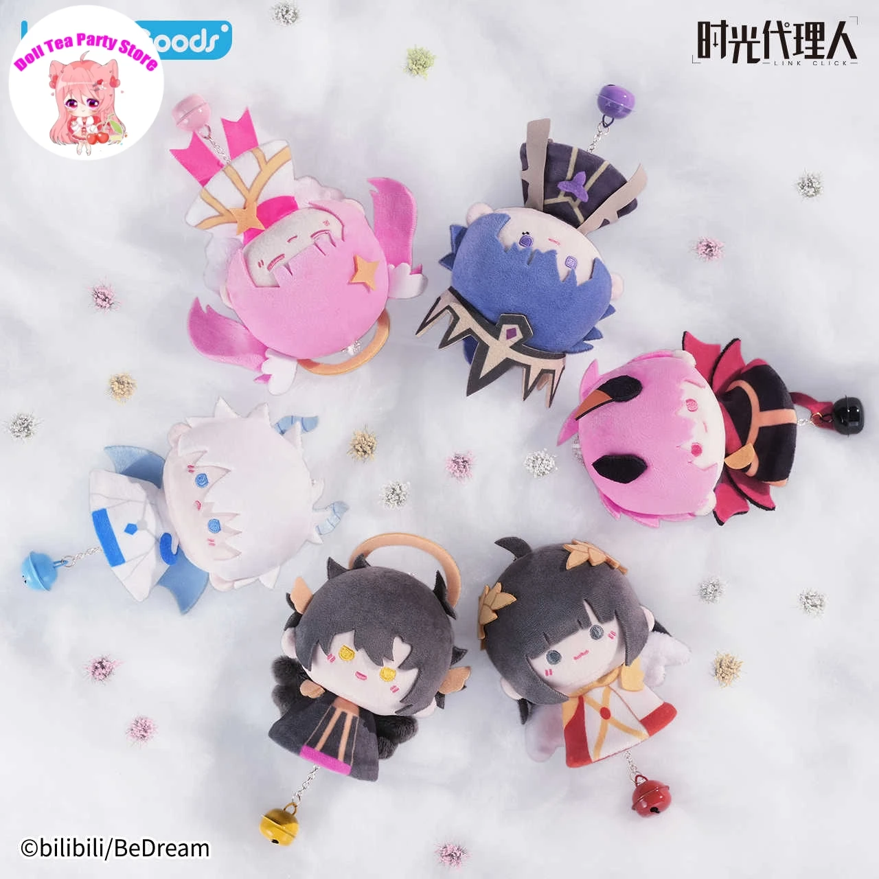 

Официальная кукла Sunny Link Click Charles Lucas Jo, брелок с венкой Феликса, кулон Lucas, милый плюшевый брелок для косплея, подарок на день рождения