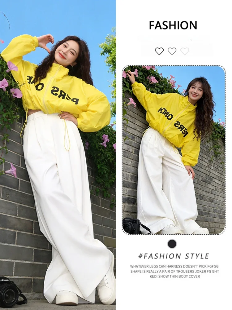 

Американская женская дышащая куртка с воротником-стойкой, новая весенняя модель, защитная от солнца, рабочая одежда