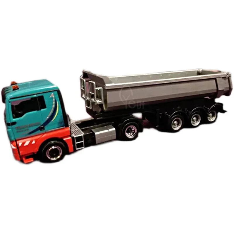 1/87 Dump Semi-trailer Three Axle Semi-trailer Dump Trailer Zx02