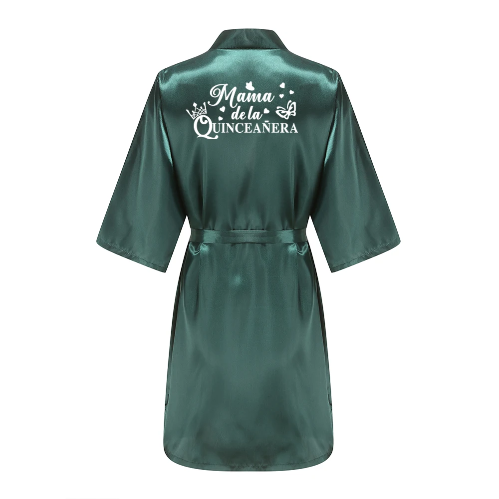 Mis XV Bathrobes Princess Sweet 15 Years Girl Birthday Party Mis Quince Años Robes Quinceanera Robe image 3