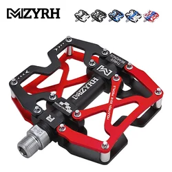 MZYRH 3 Bearings Bicycle Pedals Ultralight Aluminum  Road Bmx Mtb  Pedals Non-Slip Waterproof Bicycle Accessories