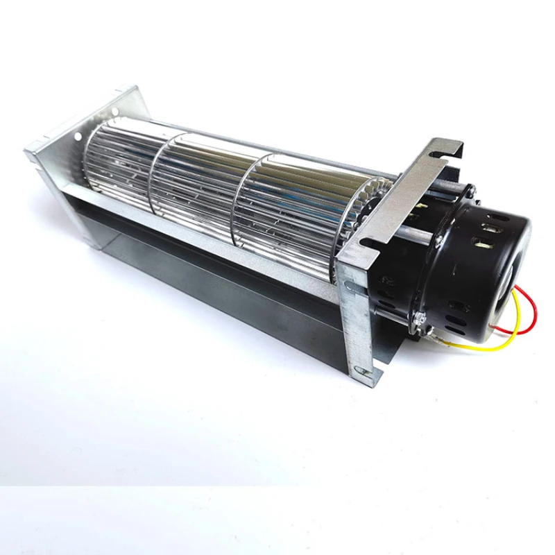 80*700mm durable cylindrical cross flow fan for purifier/treater maximum wind velocity 7.2m/s