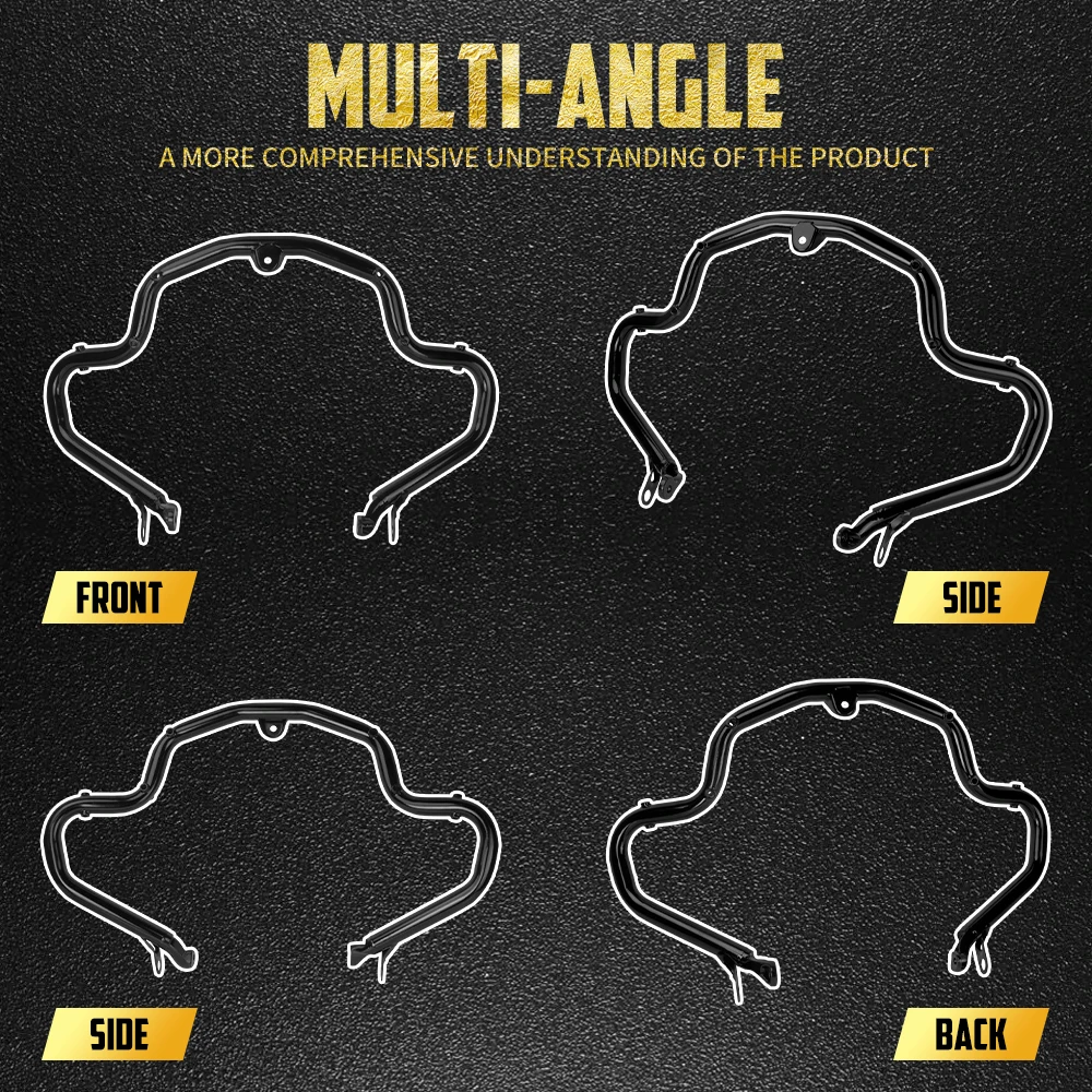 Motorcycle Fairing Lowers Engine Guard Highway Crash Bar Falling Protection For Harley Touring Road Street Glide 2024-Up FLHXSE