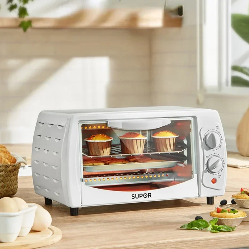 Electric Oven Multi-Functional Small Capacity Family Oven Mini Automatic Cake Bread Roast Machine Hornos Para Panaderia