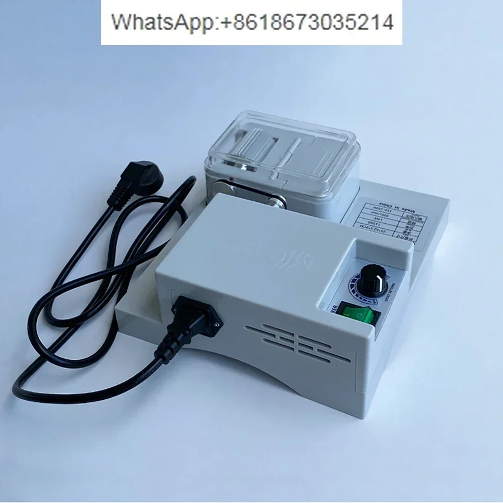 

Leather Electric Edge Oiler Oiling Painting Machine DIY Leathercraft Tools Oil Box Detachable Easy to Clean Speed Adjustable