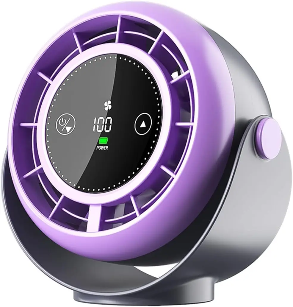 

Настольные вентиляторы с турбонаддувом, USB-настенный настольный вентилятор без перфорации с 90 шт. ° Многофункциональный вентилятор с многоугольной регулировкой