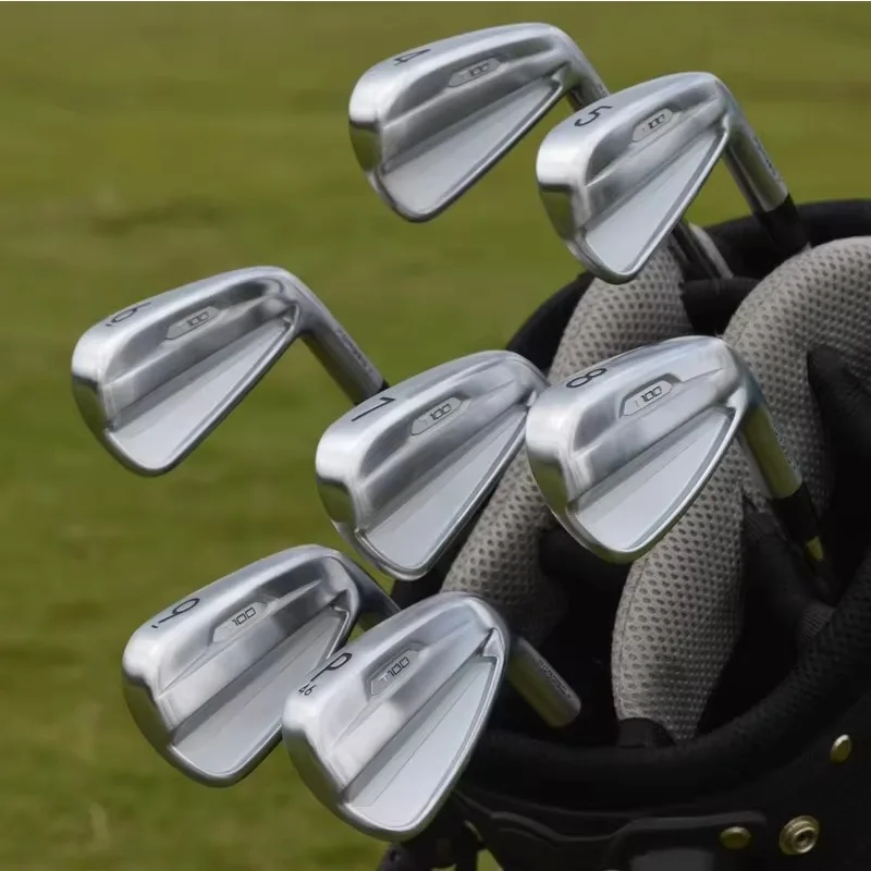 Golf-Schlägerset T100 Eisen, Beidhändig Verwendbar, Weiche Kohlenstoffstahl-Konstruktion, Hochbeständige Golfschläger