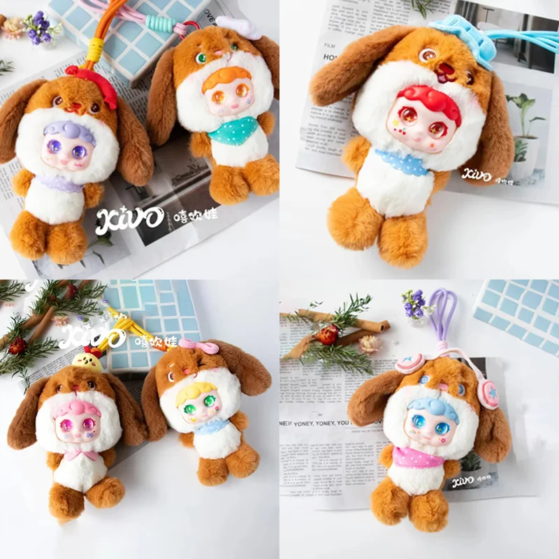 

2025 New Baby Wang Wang Paradise Series Blind Box - Cute Vinyl Plush Toy Ornaments for Girls Mysterious Decorative Gift Item