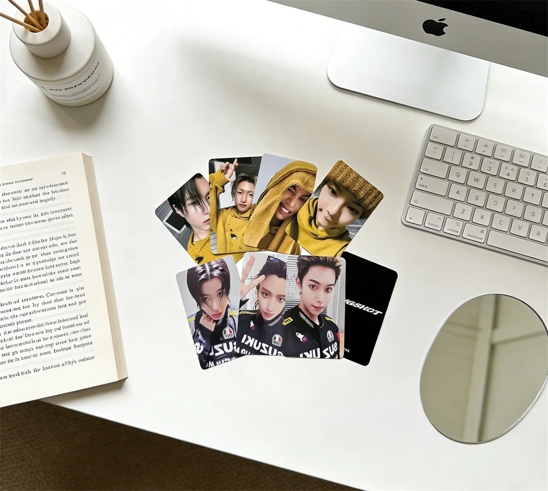 4pcs/set Idols LNGSHOT Photocards SHOT CALLERS Album Selfie Cards